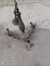 Ancien Lustre 3 Branches En