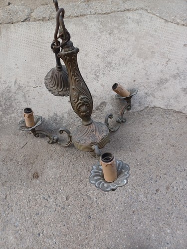 Ancien lustre branches en - lustre,