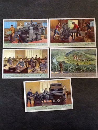 Lot chromos liebig serie - 5, le