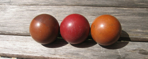 Anciennes boules billard - anciennes,