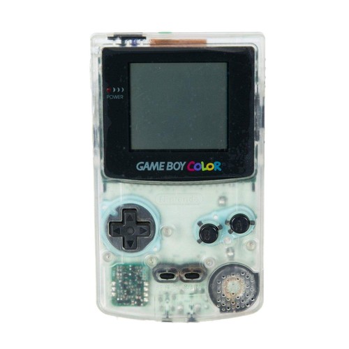 Nintendo game boy color - boy, clear