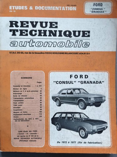 Ford consul granada 1972 - granada,