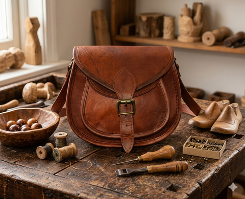 Sac besace léger vintage - besace,