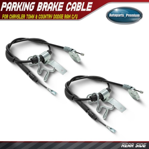 Rear parking brake cable - rear,