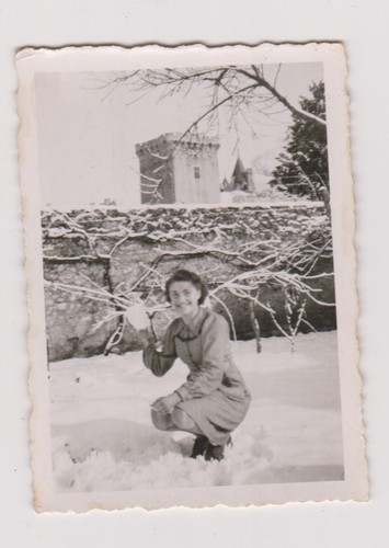 Photo ancienne jeune femme