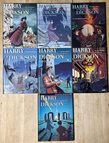 Lot harry dickson - 7, bd