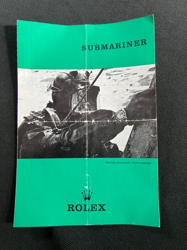 Rolex leaflet brochure - , 1967