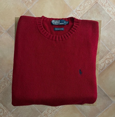 Pull ralph lauren rouge - lauren, 100%