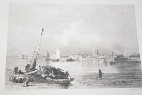 Southampton hants gravure - southampton,