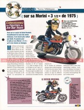 MORINI 350 3 1/2 1975 Joe Bar Team Fiche Moto #005210