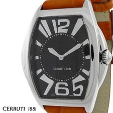 CERRUTI 1881 LADIE'S GRANDE CLASSICO DONNA SWISS WATCH NEW BLACK CT65472X103052