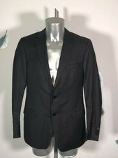 veste costume fine anthracite