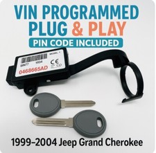 1999-2004 Jeep Grand Cherokee 01-03 Caravan Immobilizer 04686665AD Plug & Play