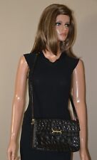 Sac en bandoulière noir effet