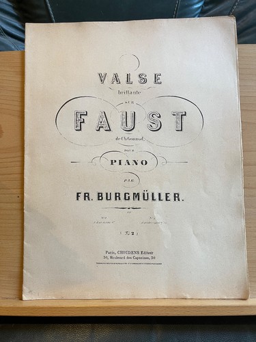 Burgmüller valse - fr.,
