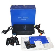 Console de jeu Playstation PS2 FAT SCPH-50004 / complète en boîte fonctionnelle