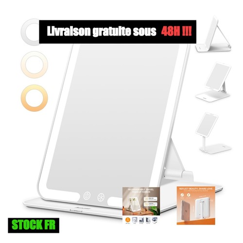 Miroir maquillage lumineux
