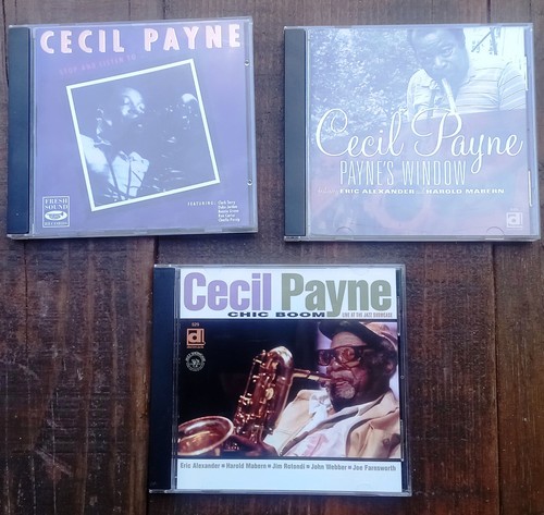 Cecil payne lot saxophone - payne, cd