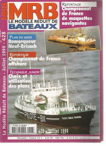 Modele reduit bateau 428 - de, n°428