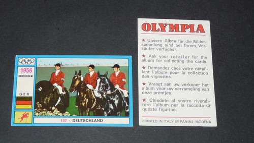 187 equitation germany panini - germany,