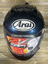 Vintage Arai Corsair V Motorcycle Helmet Diamond Blue Snell DOT Small S NEW READ