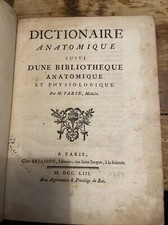 dictionnaire Anatomique /1753 /TARIN