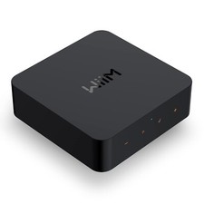 WiiM Pro Receiver, Google Cast Audio, WiFi Multiroom Streamer (Essential) -Black