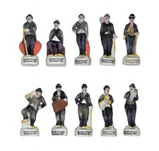 Série complète de 10 fèves