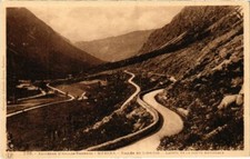 CPA Merens- Lacets de la Route