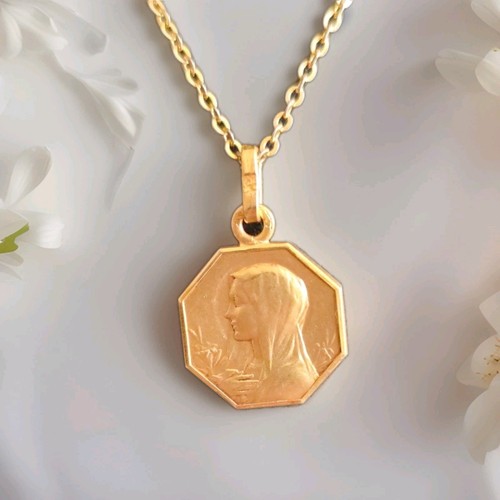Ancien pendentif médaille - pendentif,