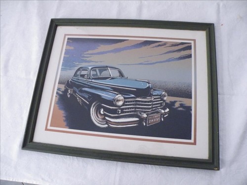 Tableau voiture américaine - tableau,
