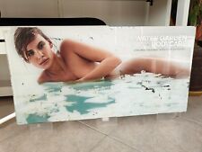 BODY CARE water garden plexiglass advertising plate
