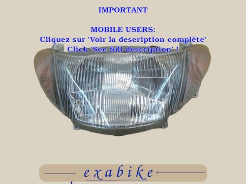 Phare pour suzuki - pour, burgman