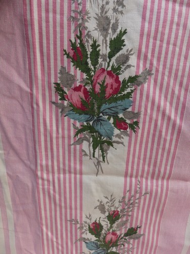 Coupon tissu ancien french - tissu,
