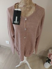 gilet vieux rose taille M neuf