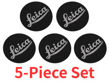 Lot de 5 badges logo Leica noir pour appareil photo M6 M7 M8 M9 M10 diamètre ...