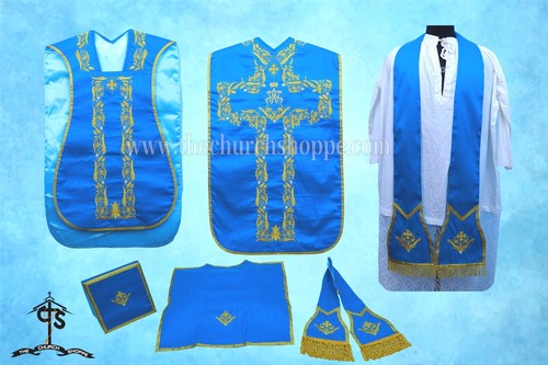 Chasuble romaine fiddleback - chasuble,