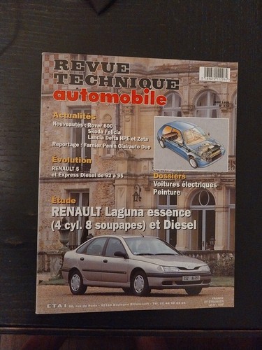 Revue technique renault laguna - revue,