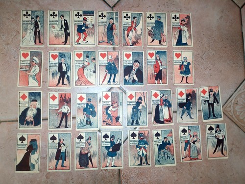 Ancien jeu cartes - ,