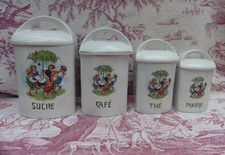 Série de 4 Pots à épices