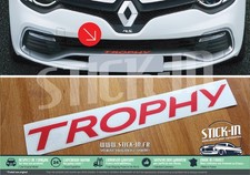 Autocollant Sticker Parechoc Front Bumper Pour Renault Clio 4 RS EDC TROPHY 220