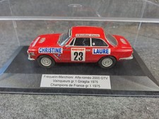 Miniature 1/43 alfa-roméo