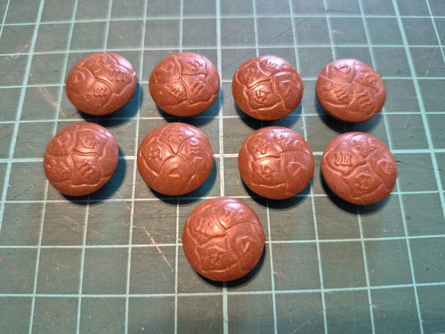Lot boutons rzm de veste - lot,