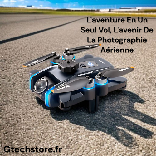 Drone professionnel double - drone,
