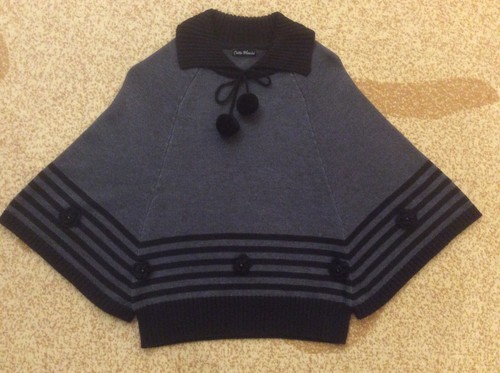 New girls dressy poncho - dressy, size