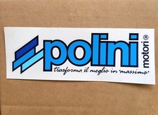 Honda Kawasaki Suzuki Yamaha Scouter Motorcyle. Decal sticker Emblem Polini