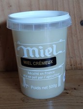 Miel crémeux du jura en pots