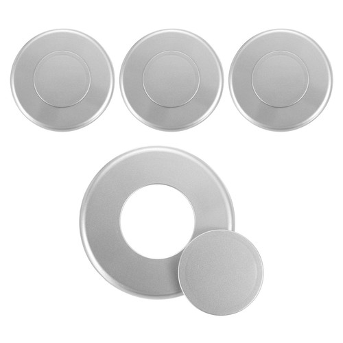 Pour 4pcs couvre tuyaux mur - "pour,