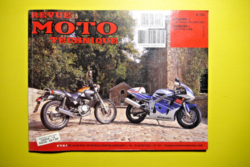 Revue technique moto 103 - n°,