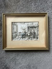 Vintage 1980s Diorama 3D Shadowbox Anton Pieck Retro Artist Gallery Wall Art
